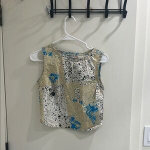 Gravel and Gold tank top